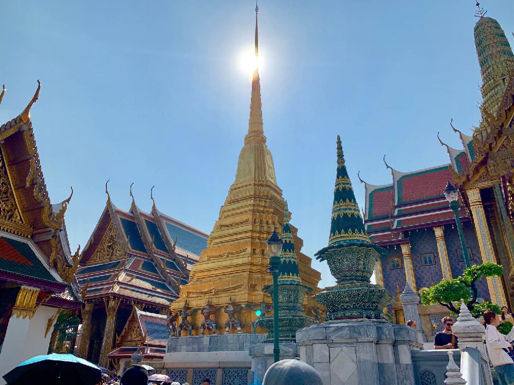 Photographed at the Grand Palace in Bangkok, Thailand in early 2019